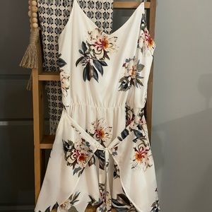 Spring summer floral dress
